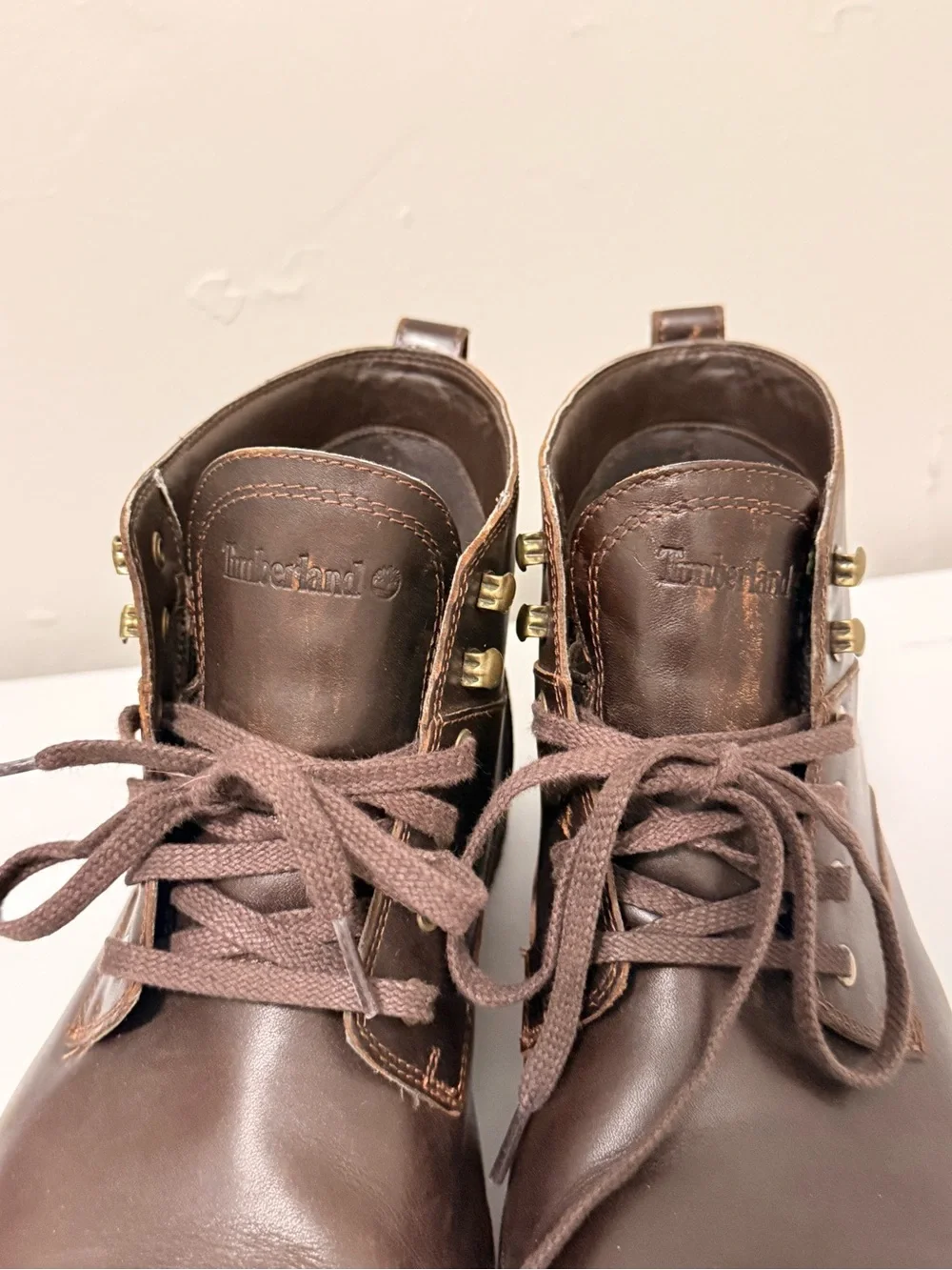 Timberland Dark Brown Leather Chukka Boots